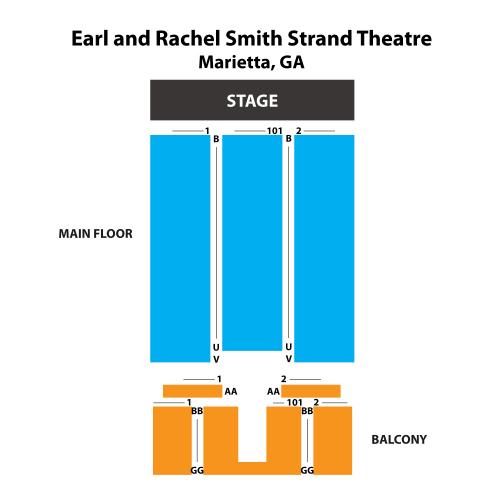 Earl Smith Strand Theatre Seating Chart